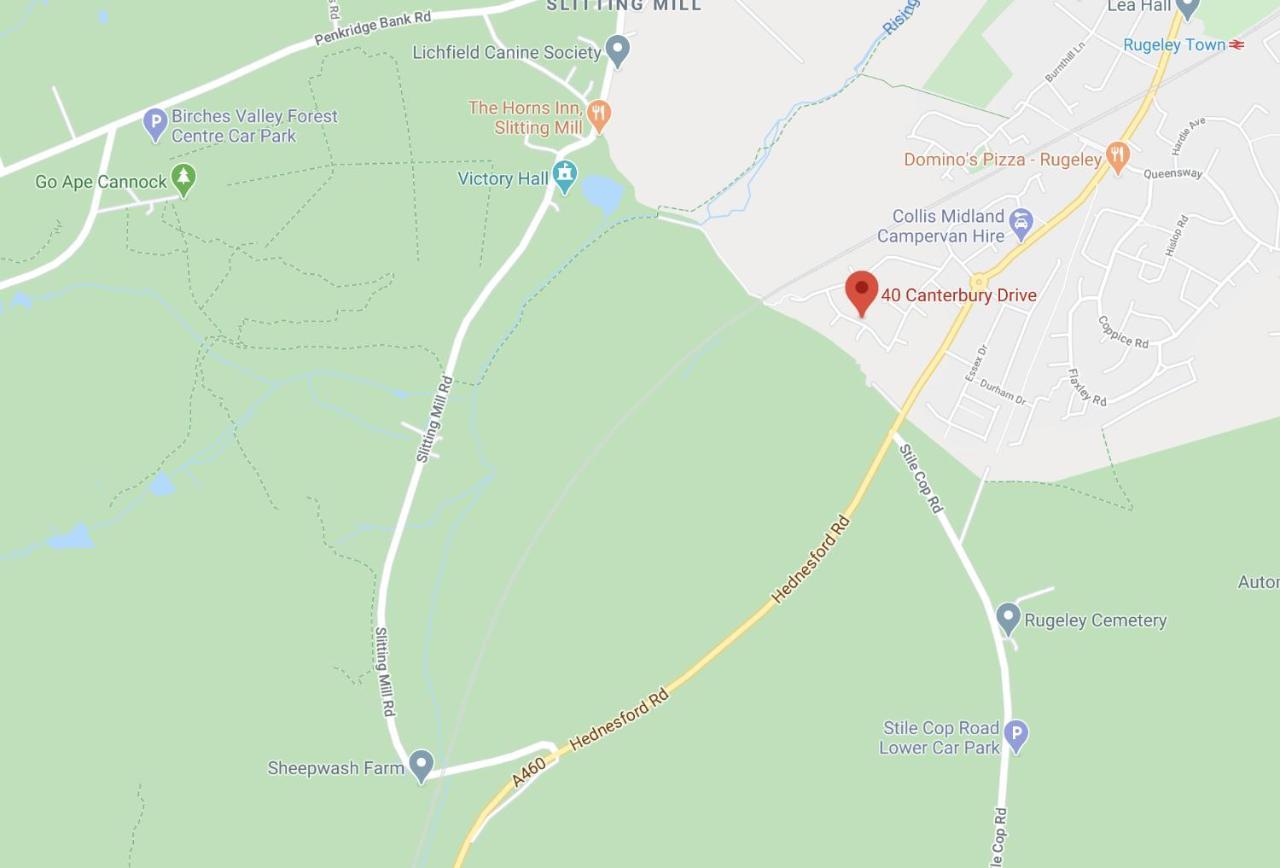 Chase Heights Lägenhet Rugeley Exteriör bild